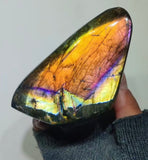 Rainbow labradorite freeform 0.425kg