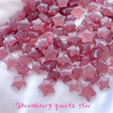 Strawberry quartz star