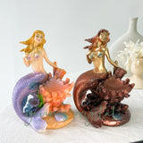 Mermaid sphere holder