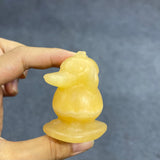 Pokemon carving Psyduck