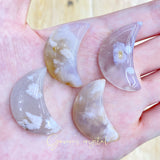 Moon Flower Agate Carving