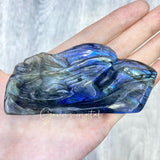 Bird Labradorite Carving