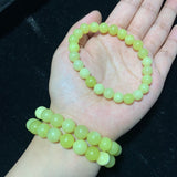 Lemon jade bracelet