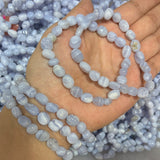 Blue lace agate bracelet